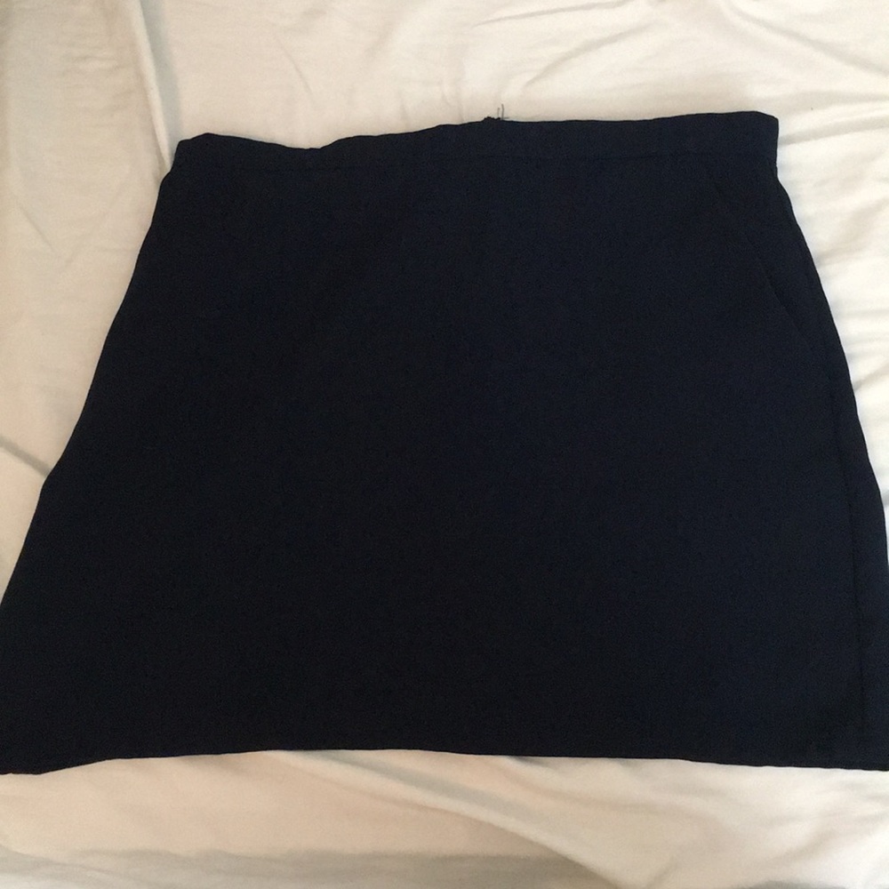 Forever 21 Navy Blue Mini Skirt